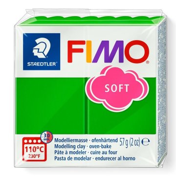 Rayher.	 FIMO Soft 57g, 53 tropical green