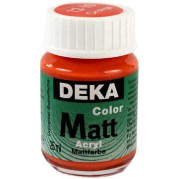 Rayher.	 Akrilna barva DEKA ColorMatt 25 ml oranžna