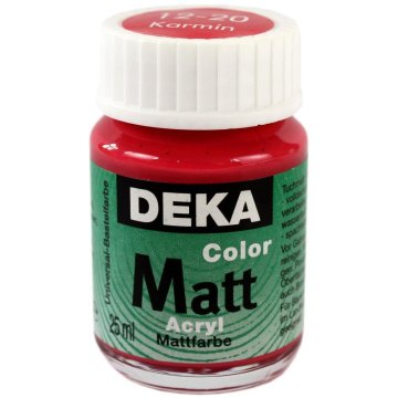Rayher.	 Akrilna barva DEKA ColorMatt 25 ml karmin