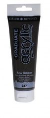 Daler Rowney Akrilna barva Graduate 120 ml, raw umbra