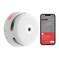 X-Sense XS01-WX zanesljiv optični detektor dima za varnost doma, smart app (ZASXS00208WGL)