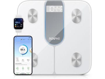 RENPHO Smart Body Scale Elis 1C pametna tehtnica z analizo telesne sestave (PEU-R-A033-W)