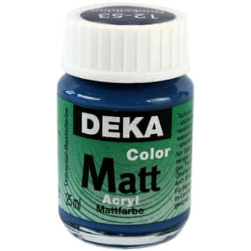 Rayher.	 Akrilna barva DEKA ColorMatt 25 ml temno modra
