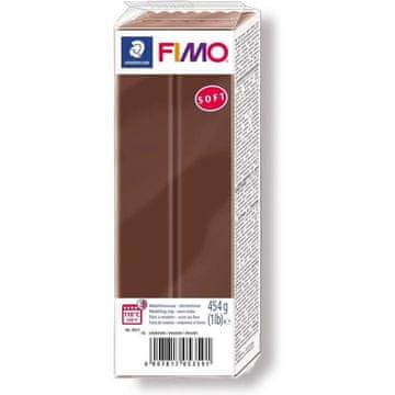 Rayher.	 FIMO Soft polimerna masa 75, čokoladno rjava 454g