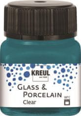 Rayher.	 Barva za porcelan in steklo, 20ml, turkizna, prosojna