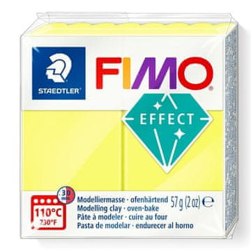 Rayher.	 FIMO Effect Neon 57g, 101 neon yellow