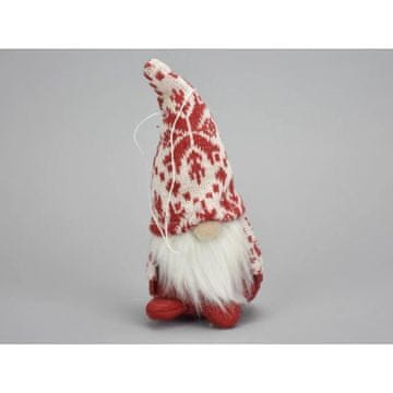 Rayher.	 Božiček, rdeče-bela kapa, 13cm