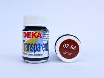 Rayher.	 DEKA Transparent 25 ml rjava