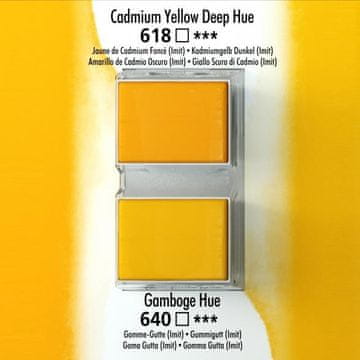 Daler Rowney Akvarelna barva Aquafine set 2 cdm yellow deep hue/gamboge h