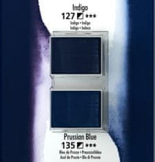 Daler Rowney Akvarelna barva Aquafine set 2 indigo/prussian blue