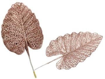 Rayher.	 List z bleščicami, rose gold, 32x13cm, 10 kosov