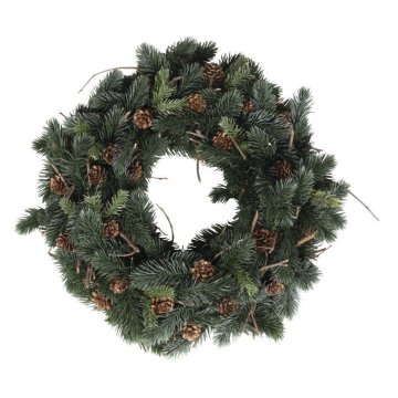 Rayher.	 Adventni venec s storži, zelo gost, 40cm