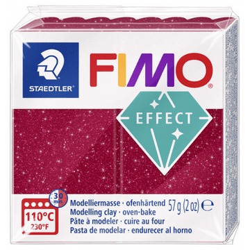 Rayher.	 FIMO Effect Galaxy 57g, 202 red