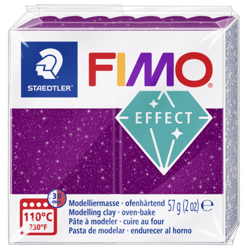 Rayher.	 FIMO Effect Galaxy 57g, 602 purple