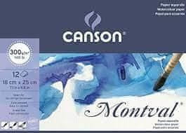 Rayher.	 Blok akvarelni Montval 18x25cm 300 g, 12 listni; Cold Pressed