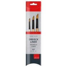 Rayher.	 Set čopičev tristrani A320