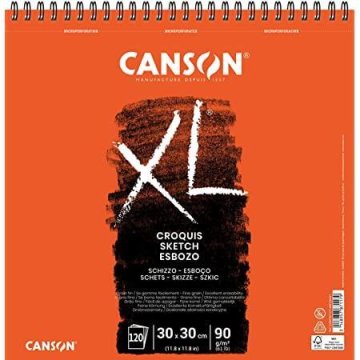 Rayher.	 Skicirka spirala XL Croquis 30x30 cm 90 g, 120 listna