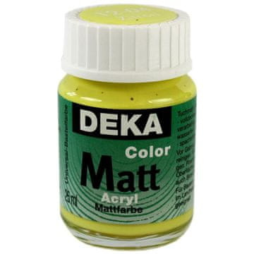 Rayher.	 Akrilna barva DEKA ColorMatt 25 ml limona
