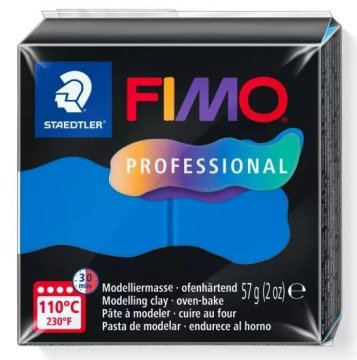 Rayher.	 FIMO Professional 57g, 300 true blue