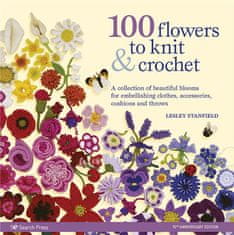 Rayher.	 Knjiga 100 Flowers to Knit & Crochet