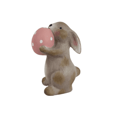Rayher.	 Velikonočni zajček z roza jajčkom, 12cm