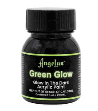 Rayher.	 Angelus barva za usnje, Glow in the dark, 29.5ml (ponoči svetleča)