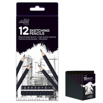 Rayher.	 Skicirni svinčniki, set 12