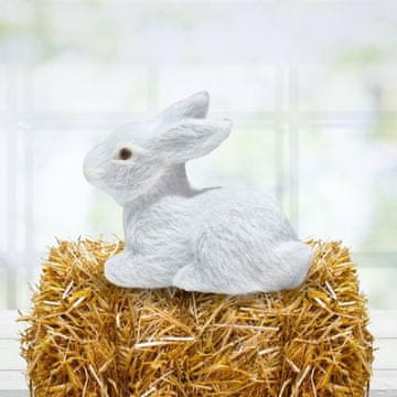 Rayher.	 Zajček, bel, 6cm, premium kvaliteta