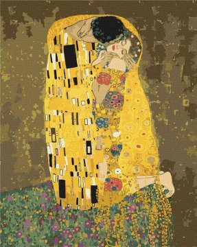 Rayher.	 Slikanje po številkah, Kiss 2, Gustav Klimt, 40x50 cm