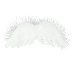 Rayher.	 Angelska krila, tekstil, 18 cm, bela