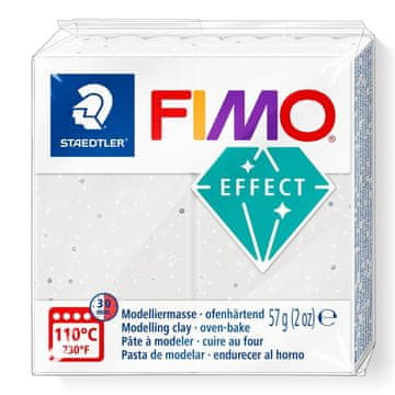 Rayher.	 FIMO Effect Stone 57g, 003 White Granite