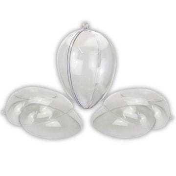 Rayher.	 Jajčka plastična, 13cm, set 5