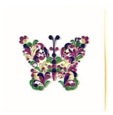 Rayher.	 Voščilnica Petit Petales, Metulj + kuverta