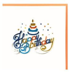 Rayher.	 Voščilnica Petit Petales, Happy Birthday + kuverta