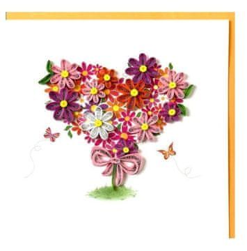 Rayher.	 Voščilnica Petit Petales, Šopek + kuverta