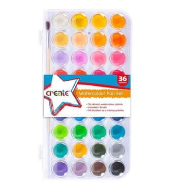 Rayher.	 Create kreativni set-36 akvarelnih barv