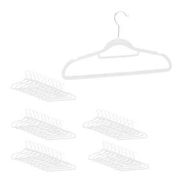 Northix Žametni obešalnik za oblačila z večnamenskim dizajnom za majice, hlače in kravate