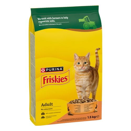 FRISKIES Adult mačja hrana s piščancem