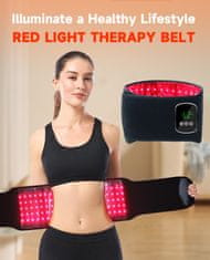 LUMOTHERA LED pas z rdečo svetlobno terapijo (660nm + 850nm) RED LIGHT THERAPY