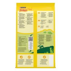Friskies Adult suha hrana za mačke, losos in zelenjava, 4 x 1,5kg