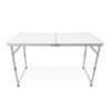 Zložljiva kamping miza 120x60x53/62/70 cm
