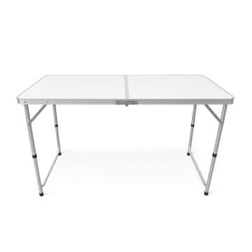Aga Zložljiva kamping miza 120x60x53/62/70 cm