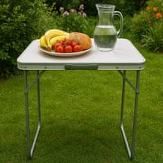 Aga Zložljiva kamping miza 80x60x70 cm