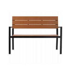 Aga Vrtna klop 118x54x77 Rjava