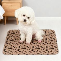 HARLEY® Neprepustne pralne podloge za pasje mladiče 70x80 cm | PAWSORB Bež