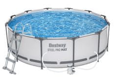 Bestway Bestway Steel Pro Max nadzemni bazen 366 x 100 cm, Tritech PVC, filtracija 2006 l/h