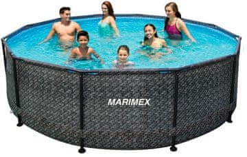 Marimex Nadzemni bazen Marimex Florida 3,66 x 0,99 m brez dodatkov, ratan