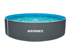 Marimex Bazenski komplet Marimex Orlando 3,66×0,91 m siv + skimer Olympic (brez cevi in lestve)