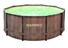 Marimex Bazenski bazen Florida 3,05 x 0,91 m z vgrajenim skimerjem, motiv Teak