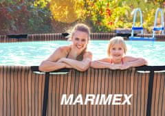 Marimex Bazenski bazen Florida 3,05 x 0,91 m z vgrajenim skimerjem, motiv Teak